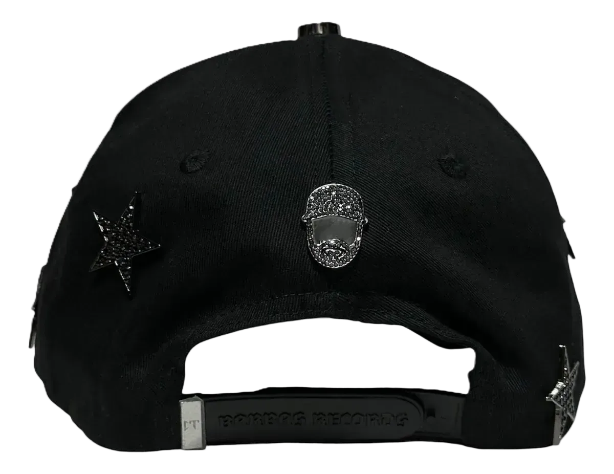 GORRA BARBAS HATS "GALAXY TOTAL BLACK"