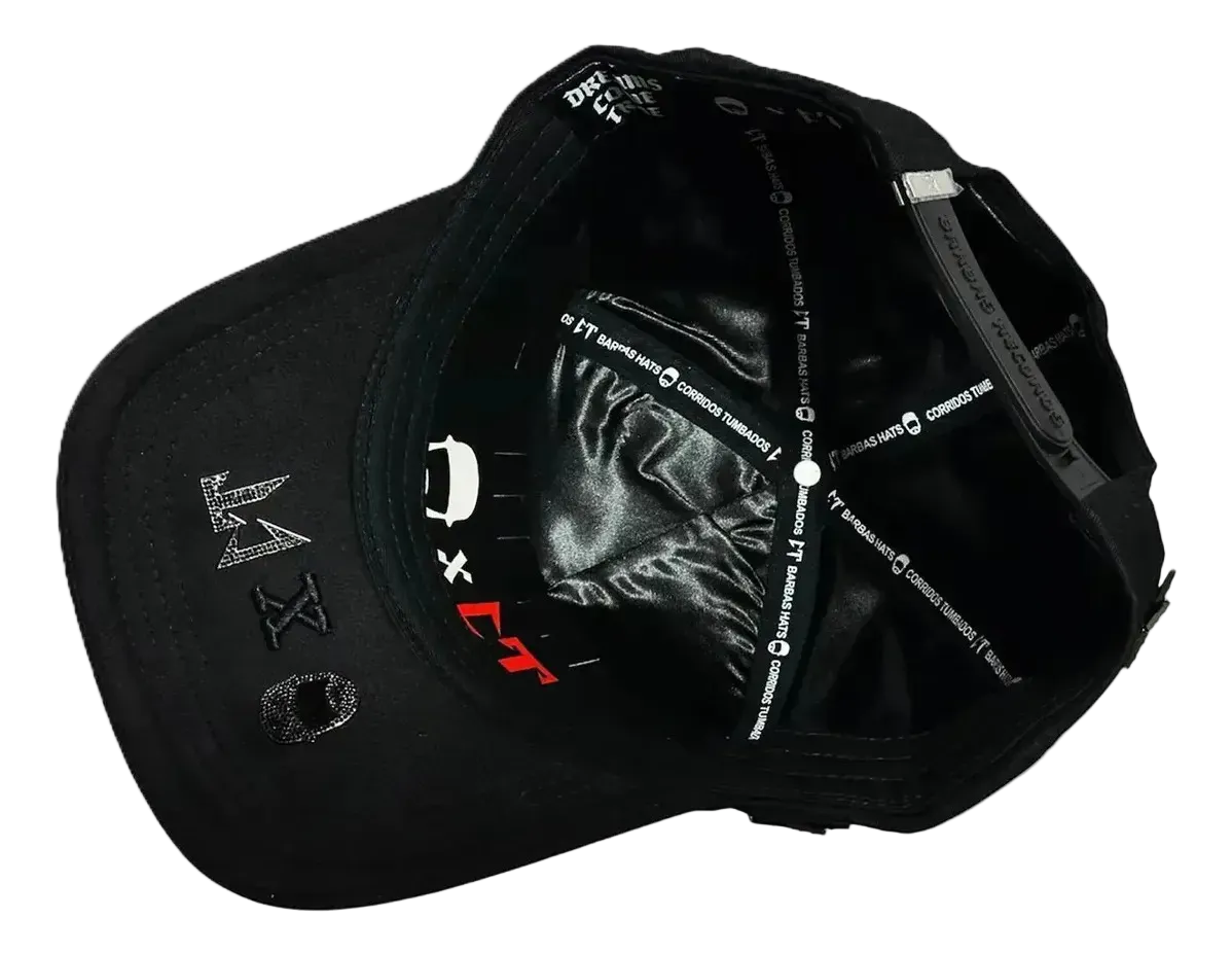 GORRA BARBAS HATS "GALAXY TOTAL BLACK"