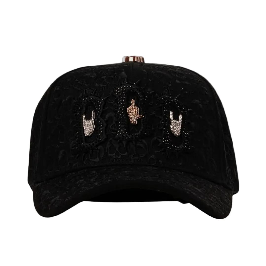 GORRA BARBAS HATS "BBB HAND SKULL"