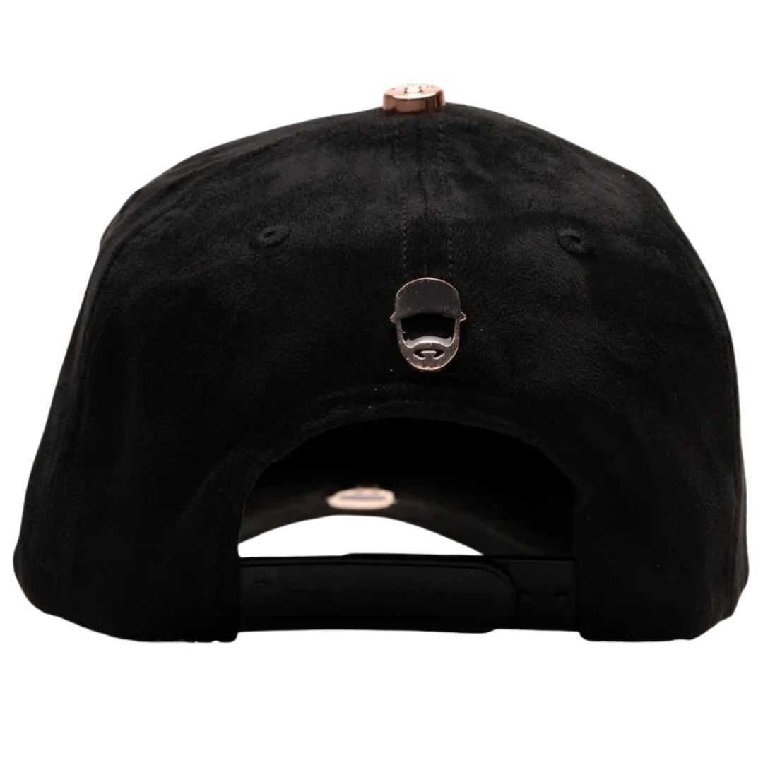 GORRA BARBAS HATS "ROSE GOLD SKULL"