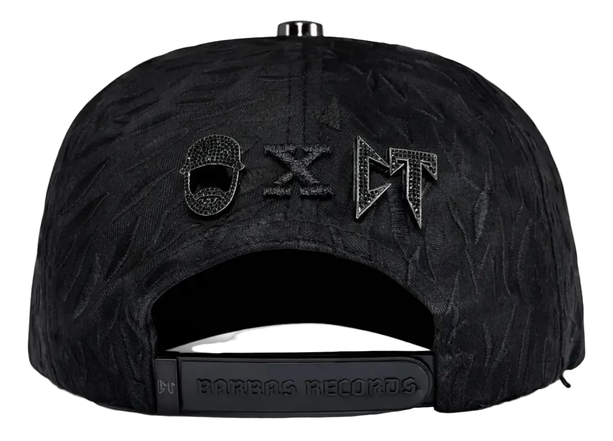 GORRA BARBAS HATS "ROCKSTAR TOTAL BLACK"