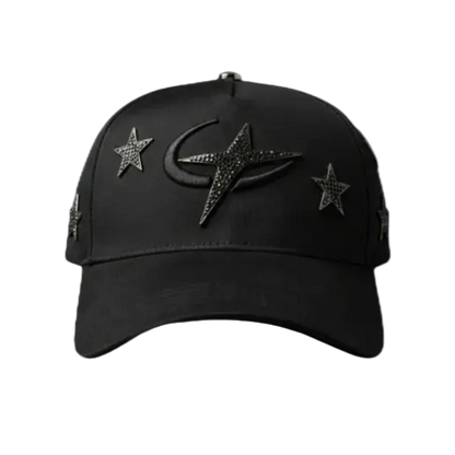 GORRA BARBAS HATS "GALAXY TOTAL BLACK"