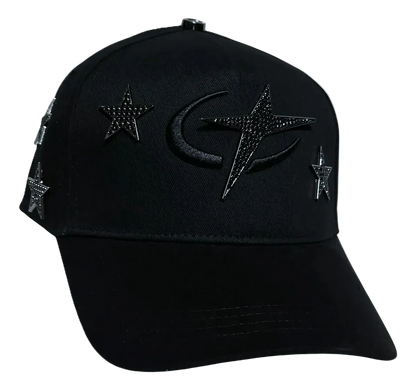 GORRA BARBAS HATS "GALAXY TOTAL BLACK"