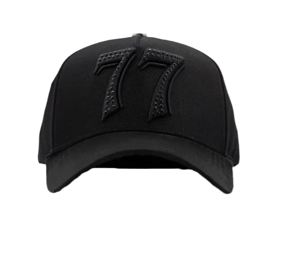 GORRA BARBAS HATS "77 TOTAL BLACK"
