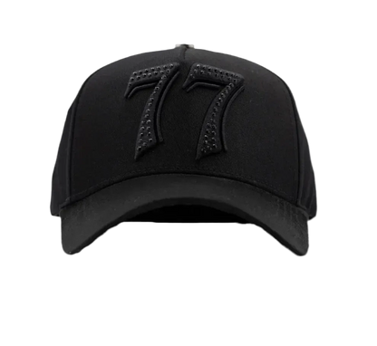 GORRA BARBAS HATS "77 TOTAL BLACK"