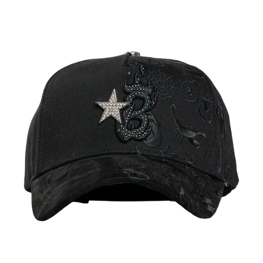 GORRA BARBAS HATS "B STAR GRAFFITI"