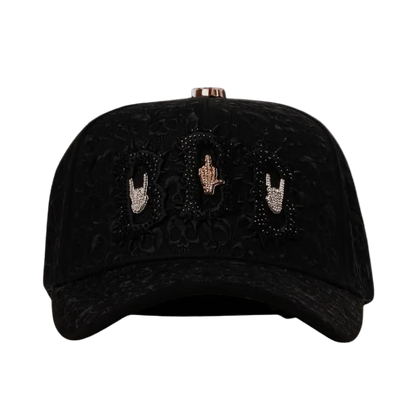 GORRA BARBAS HATS "BBB HAND SKULL"