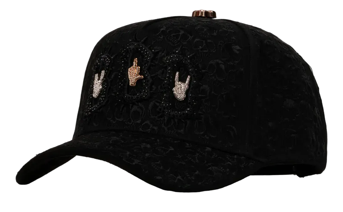 GORRA BARBAS HATS "BBB HAND SKULL"