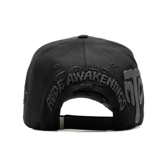GORRA RUDE AWAKING "TOTAL BLACK"